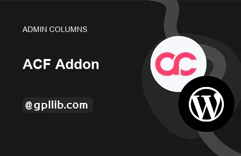 Admin Columns Pro Advanced Custom Fields ACF