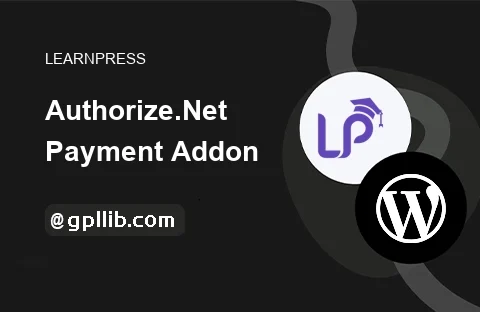 LearnPress AuthorizeNet Payment Gateway Plugin