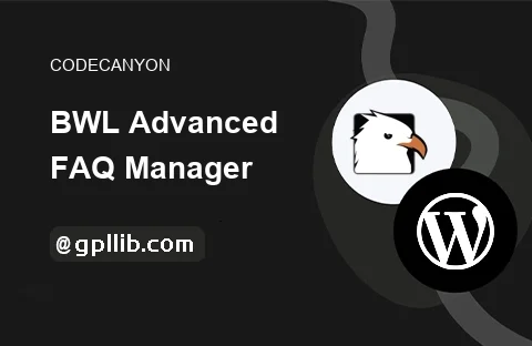 BWL Advanced FAQ Manager