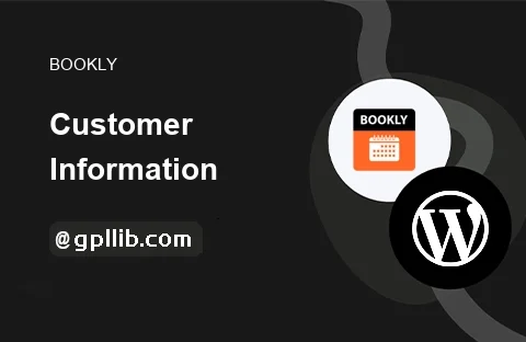 Bookly Customer Information Addon