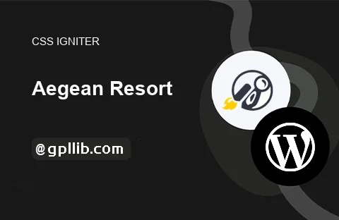 CSS Igniter Aegean Resort WordPress Theme