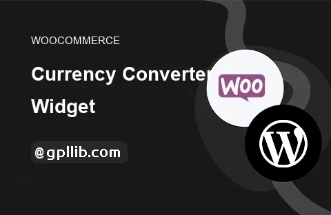 WooCommerce Currency Converter Widget