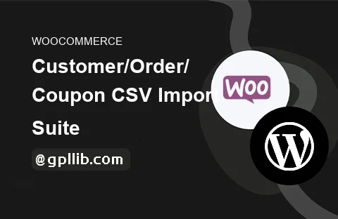 WooCommerce Customer Order Coupon CSV Import Suite