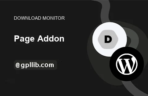 Download Monitor Page Addon