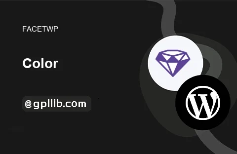 FacetWP Color Filter