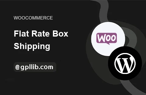 WooCommerce Flat Rate Box Shipping