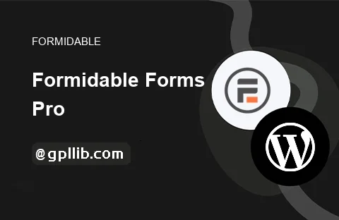 Formidable Forms Pro WordPress Form Plugin and Online Application Builder