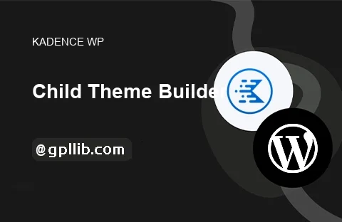 Kadence Child Theme Builder