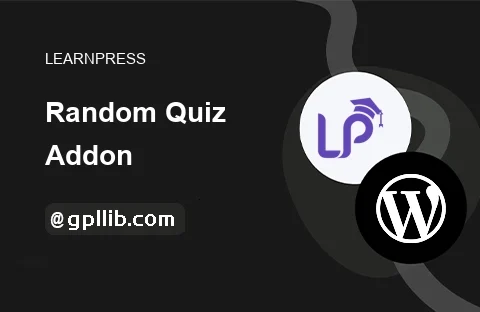 LearnPress Random Quiz Plugin