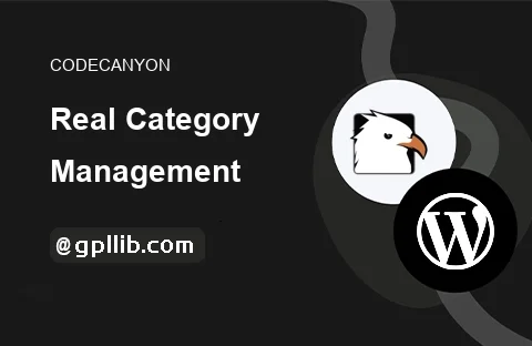 Real Category Management WordPress Plugin