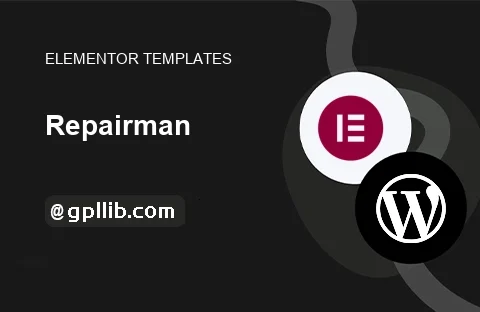 Repairman – Gadget Repair Service Elementor Template Kit