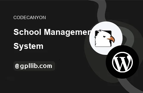School Management System for WordPress v1.93.1 Updated Feb 7 2025